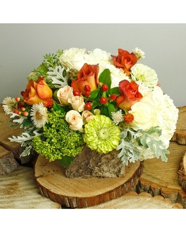 Country Chic Flower Arrangement