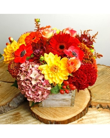 Hayride Flower Arrangement