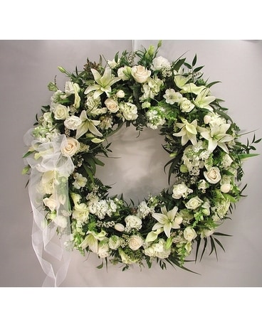 Tribute Wreath Flower Arrangement