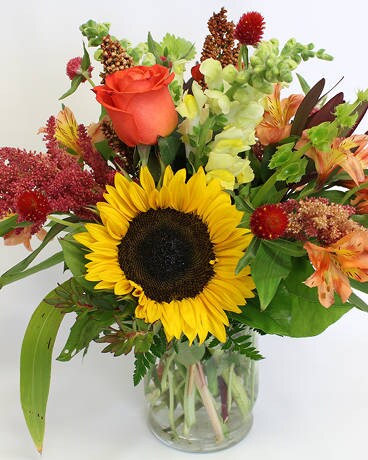 Autumn Sunshine Flower Arrangement