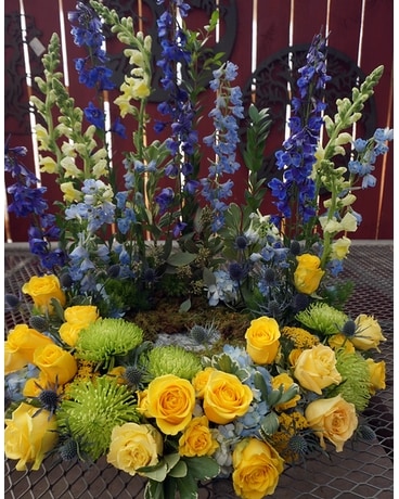 Forever Cherished-Male Sympathy Arrangement