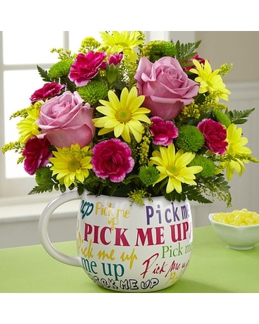 Pick Me Up Bouquet Flower Arrangement