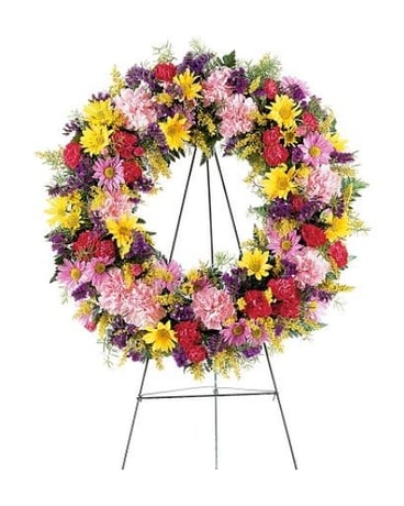 Splash of Color Wreath Wreath