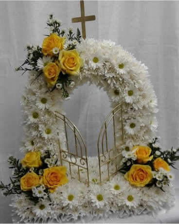 Gates of Heaven Flower Arrangement