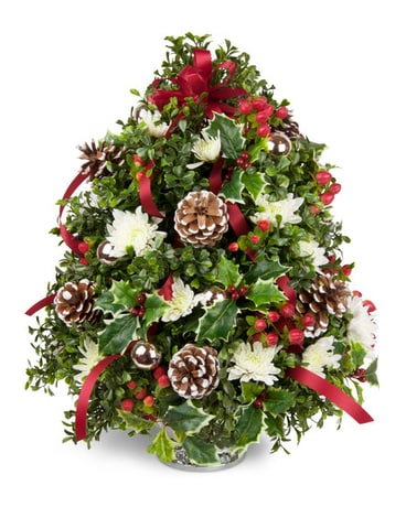 Boxwood Tree by Rothe Florists Flower Arrangement