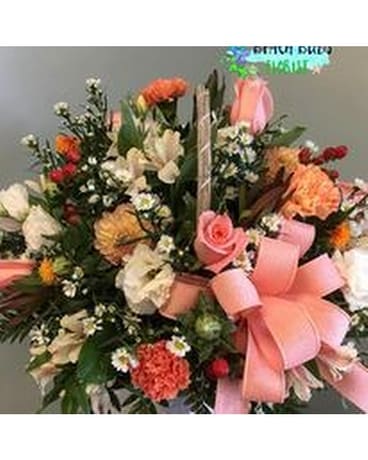 Floral Baskets Sympathy Arrangement
