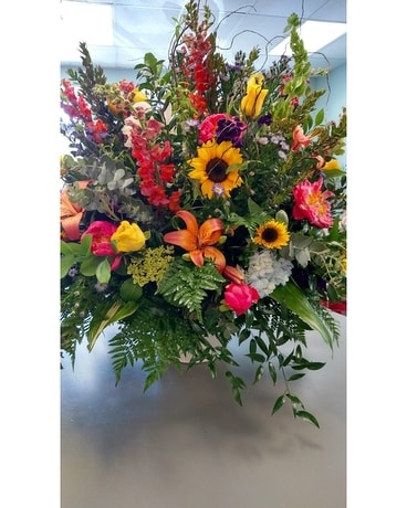Garden Remembrance Funeral Arrangement