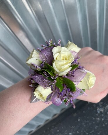 Purple Corsage Corsage