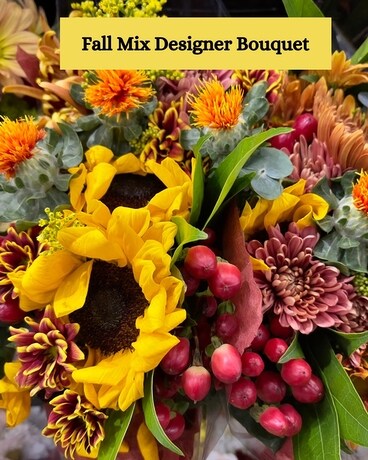 Designer's Choice Fall Mix Flower Arrangement