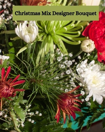 Designer's Choice Christmas Mix Flower Arrangement