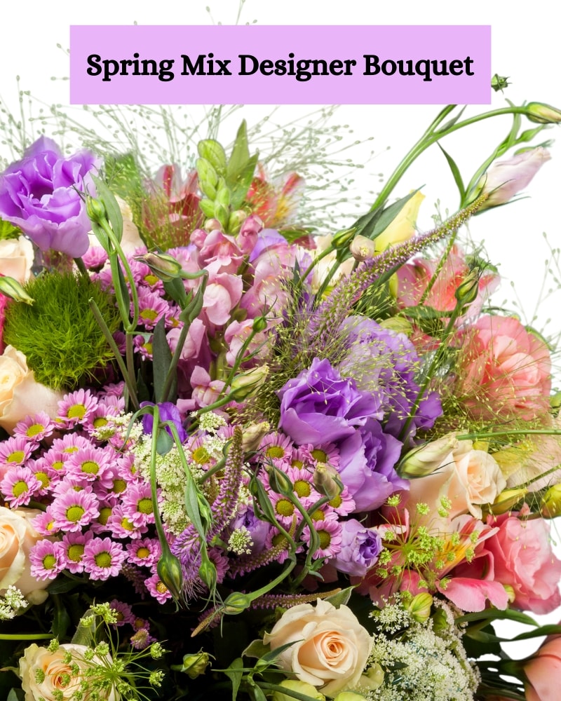 オーダー品(花束) Spring Mix Designer Bouquet in Hixson TN - Blossom Designs