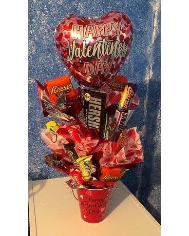 Valentine’s Candy Bouquet Bouquet
