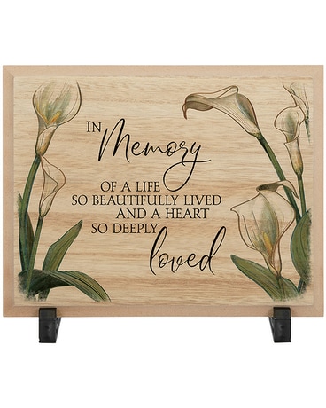 Memory Table Plaque Gifts