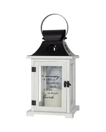 In Memory Of Picture Frame Lantern Gifts