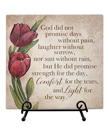 Comfort and Light Easel Plaque Gifts