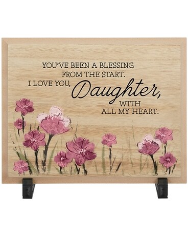 Daughter Table Plaque Gifts