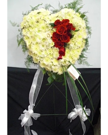 Heart of Roses – 2037 Funeral Arrangement