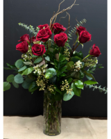 Red Roses size,  inches height and  inches wide.