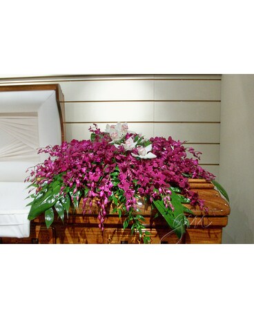 Aloha Casket Spray Funeral Casket Spray Flowers