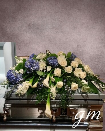 Eternal Embrace Funeral Casket Spray Flowers