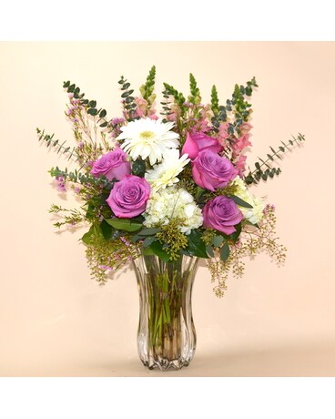 McShan Purple Passion Bouquet Flower Arrangement