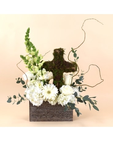 McShan Moss Memories Bouquet Flower Arrangement