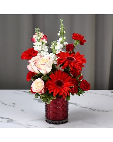 Mcshan Full Heart Bouquet In Dallas Tx Mcshan Florist 