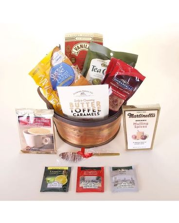 McShan Coffee/Tea Tin Flower Arrangement