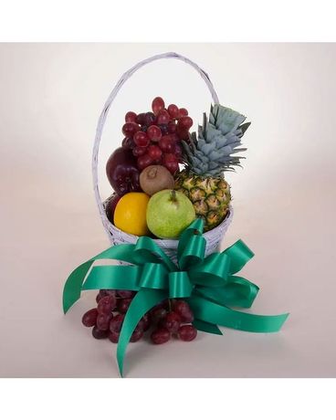 McShan Bountiful Fruit Basket Flower Arrangement
