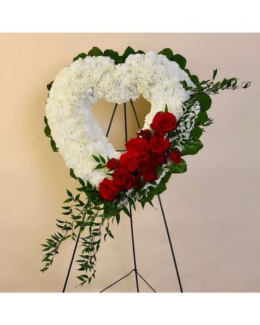 McShan Remembering With Love Easel Flower Arrangement