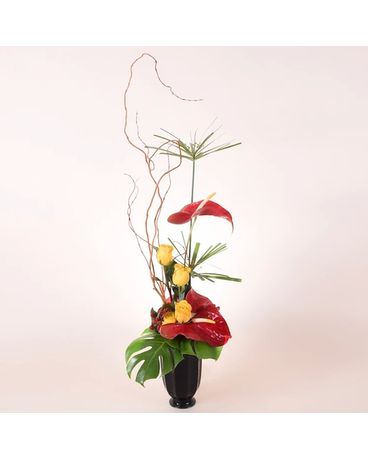 McShan Fresh Modern Tropics Flower Arrangement