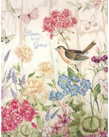 Bloom with Grace Throw Gifts