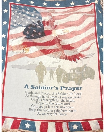 A Soldier's Prayer Throw Gifts