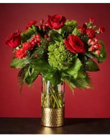 Seasonal Surprise Flower Arrangement