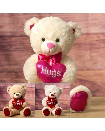 Cuddy Bear with Heart Gifts