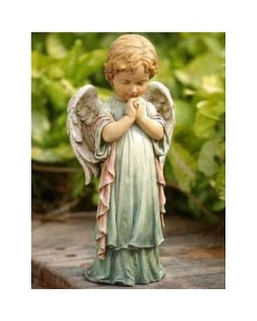 Praying Angel Flower Arrangement
