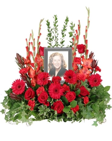 ADORATION MEMORIAL FLOWERS (FRAME NOT INCLUDED) Sympathy Arrangement