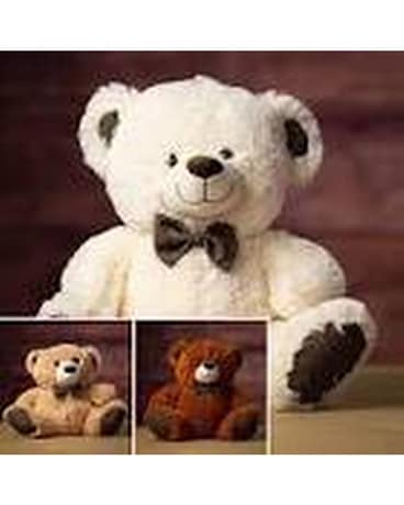 Big Bow Tie Bear Jar Candle