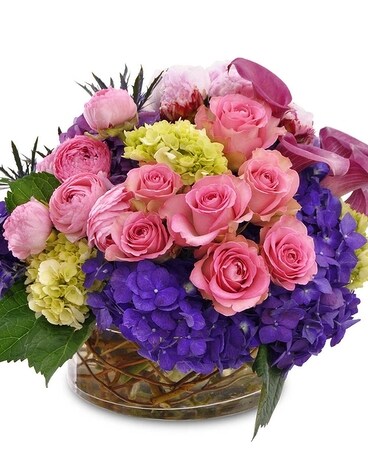 Granbury Flowers & Gifts - Delightful Pink Flower Arrangement