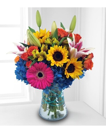 Granbury Flowers & Gifts - Summer Romance Flower Arrangement