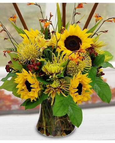 Tuscan Sun Flower Arrangement