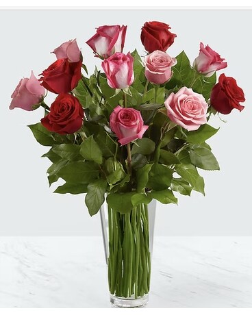 Granbury Flowers & Gifts - Romance and Roses Flower Arrangement