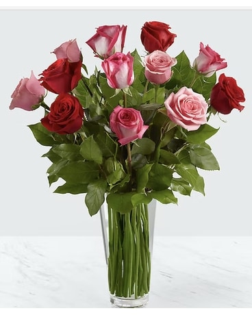 Granbury Flowers & Gifts - Romance and Roses Flower Arrangement