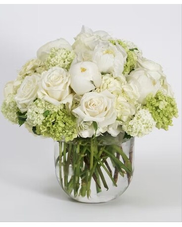 Garden of White by Granbury Flowers & Gifts Flower Arrangement