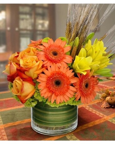 Autumn Harvest Flower Arrangement