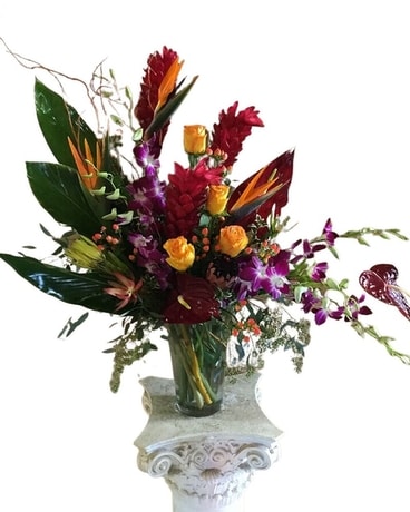 Tropical Paradise Flower Arrangement