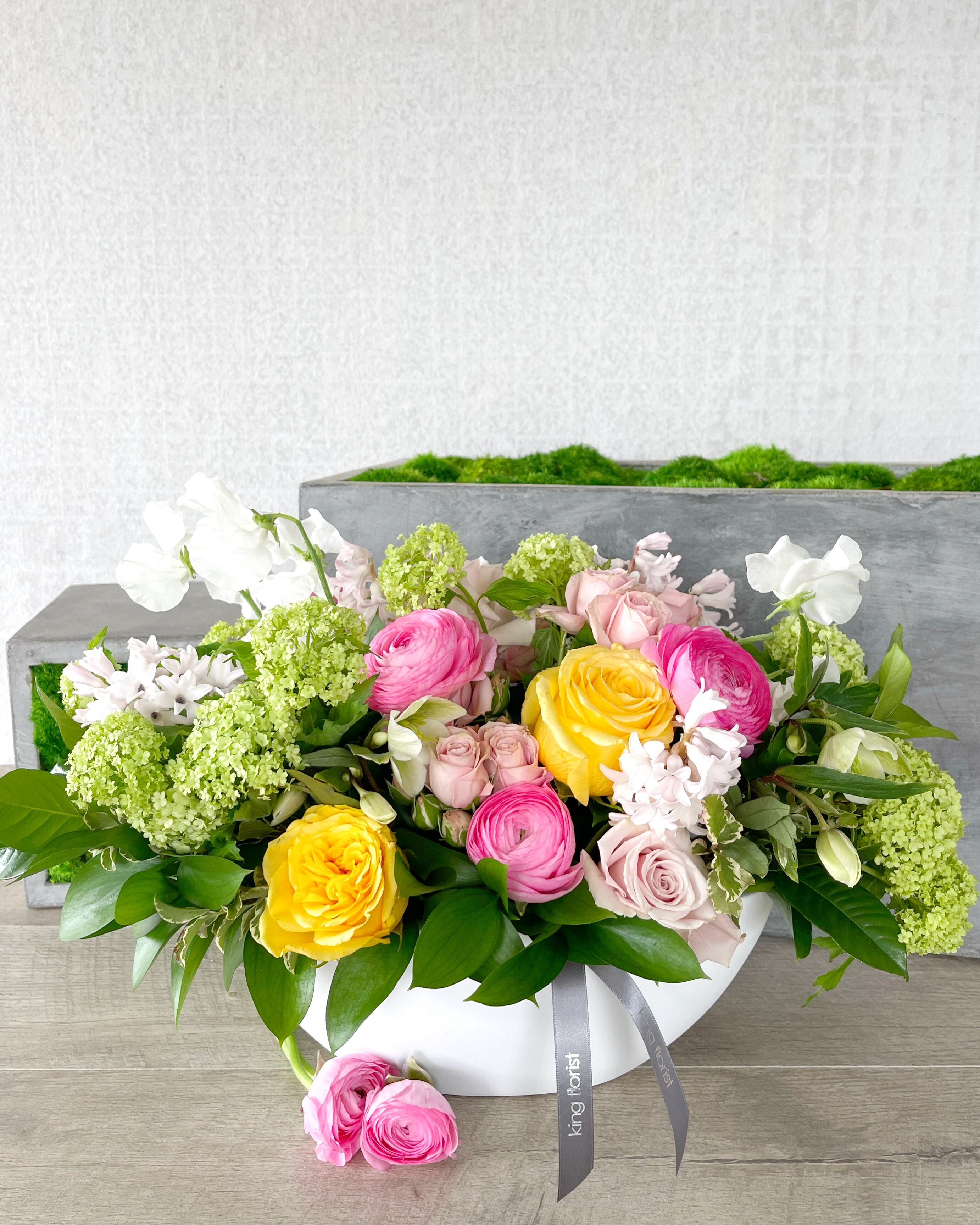 Spring Centerpiece Flower Arrangement