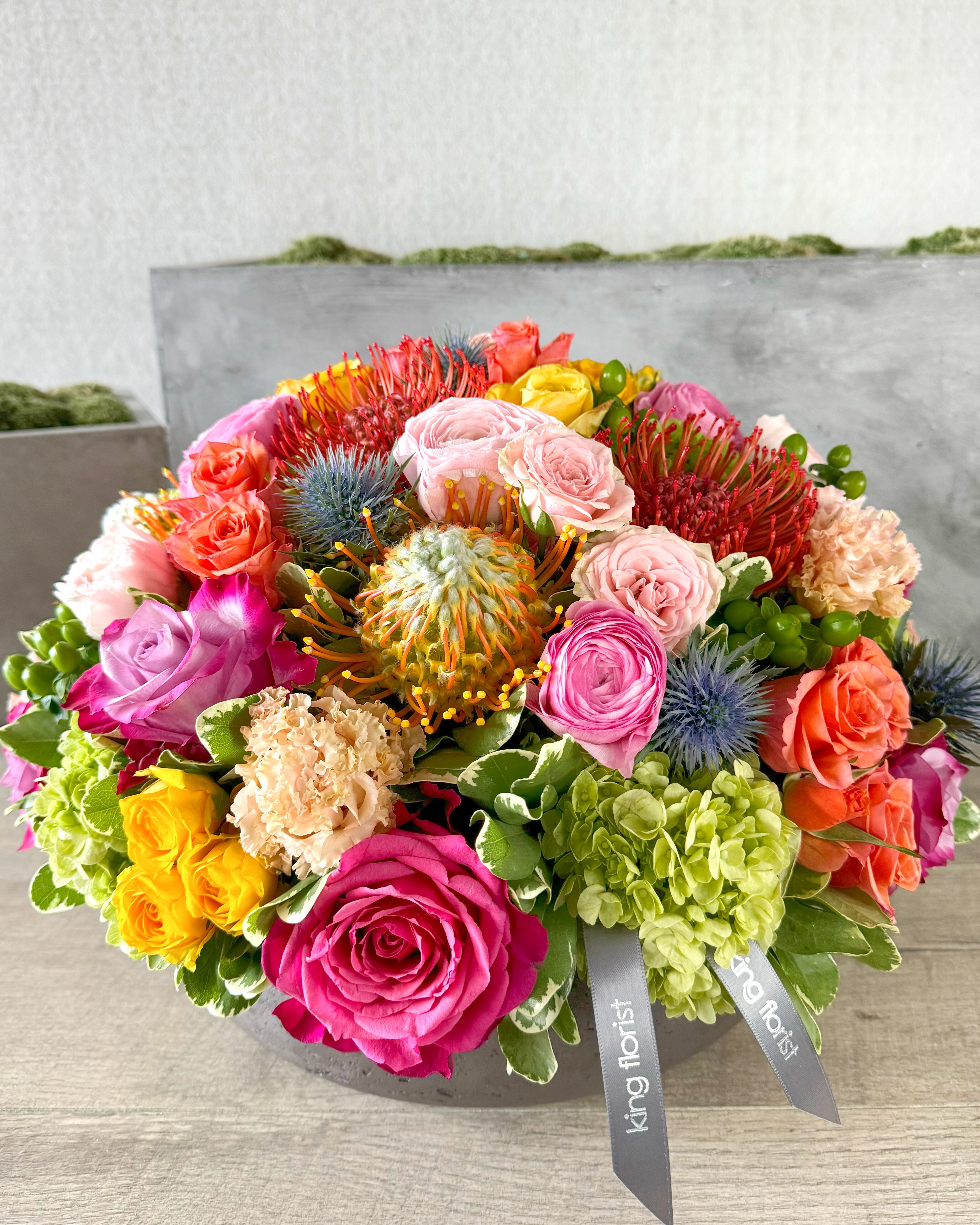 Luxe Pave Flower Arrangement