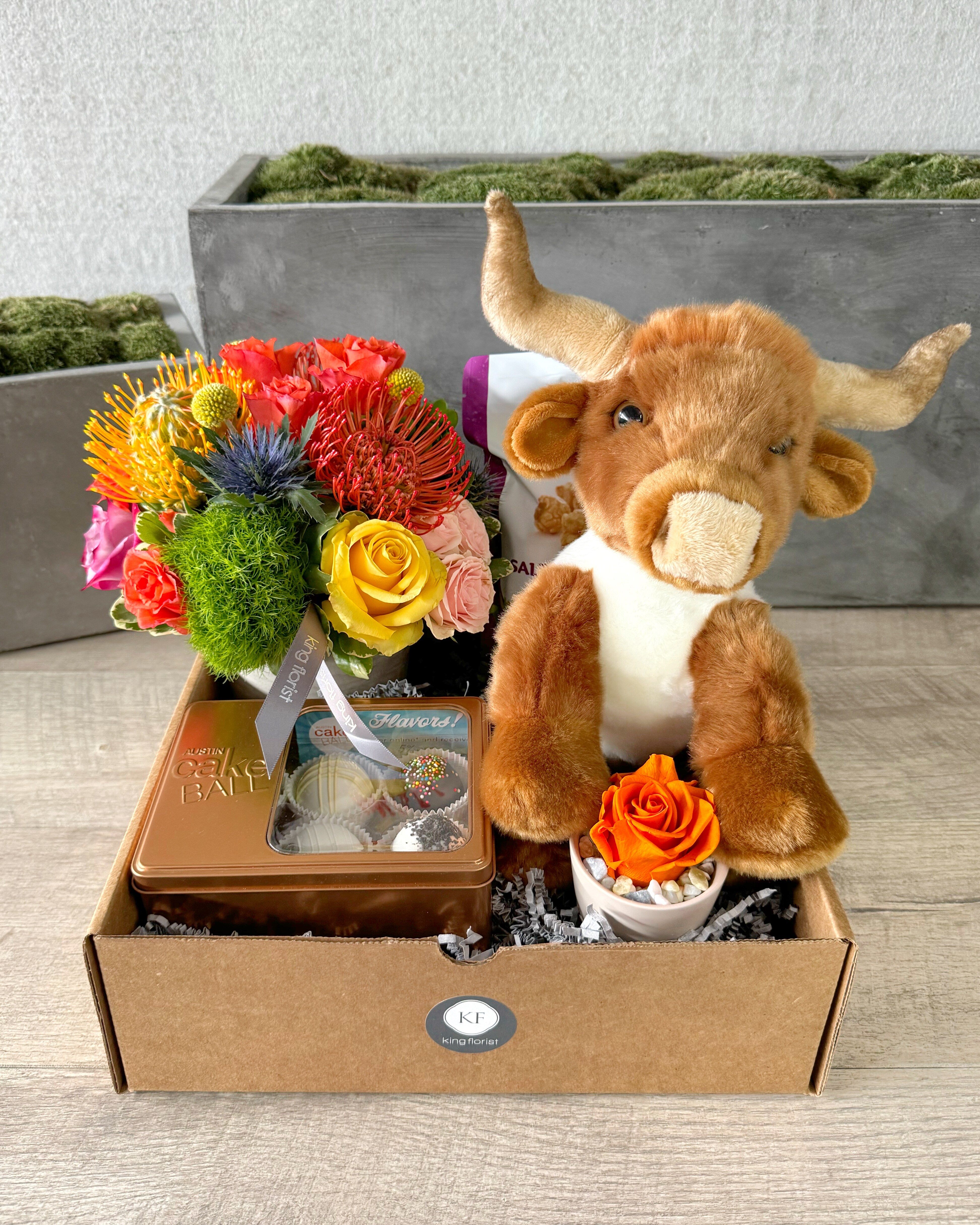 Back to School Gift Set Flower Arrangement