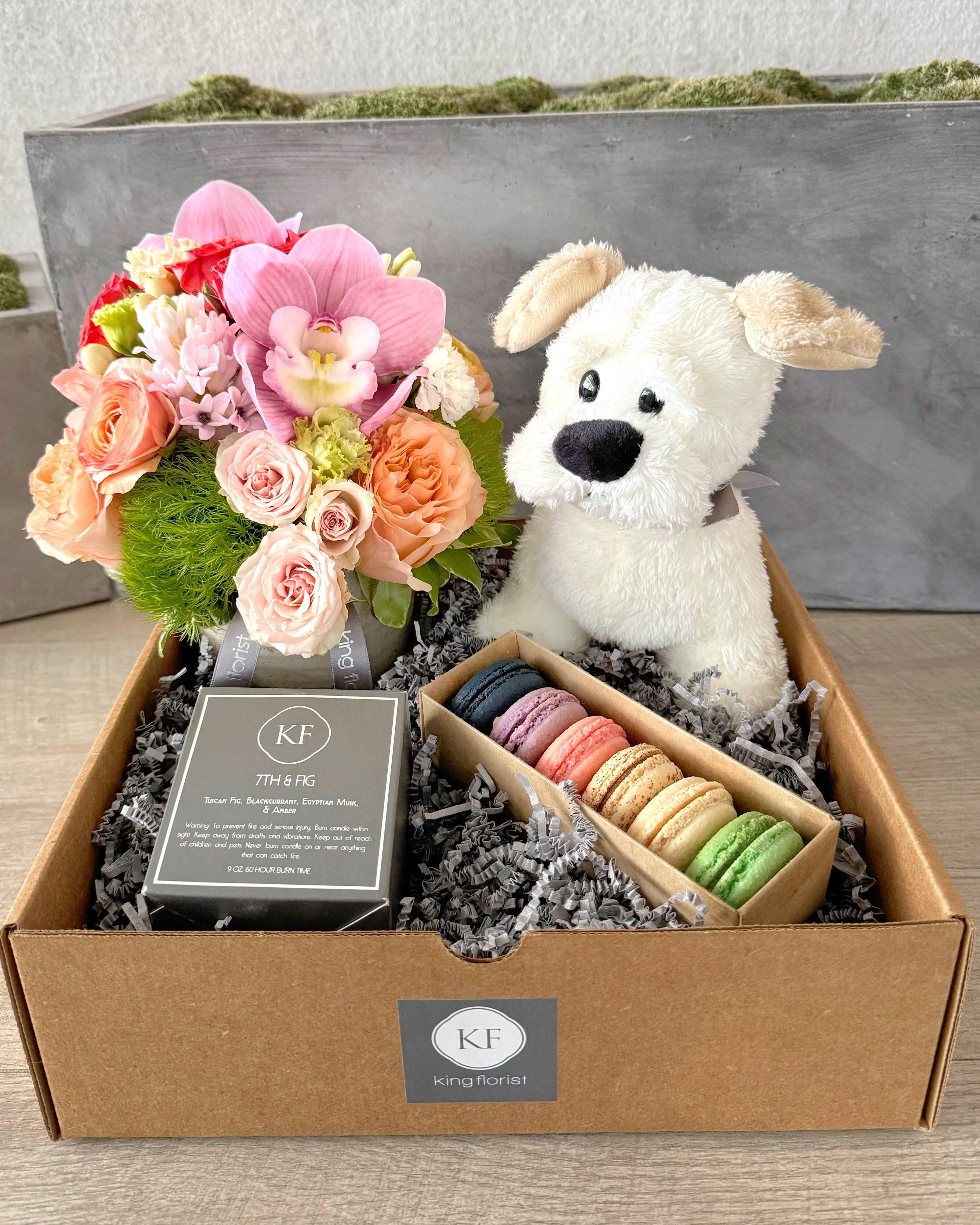 Baby Bundle Gift Set Flower Arrangement